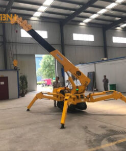 Sử dụng cần cẩu mini 1 tấn tăng cao hiệu suất làm việc
