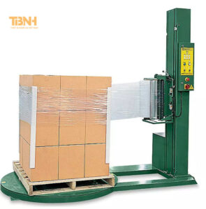 Máy quấn màng pallet là gì? Ưu điểm khi sử dụng thiết bị 