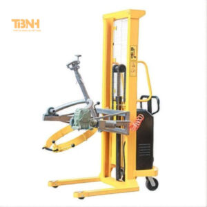 Xe nâng điện bán tự động kẹp thùng phuy 350kg NTK-BTDTP350KG