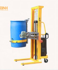 Xe nâng điện bán tự động kẹp thùng phuy 350kg NTK-BTDTP350KG 6 Xe nâng tiết kiệm năng lượng, pin xe hoạt động trong thời gian dài
