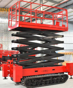 Xe cắt kéo tự hành 500kg có kết cấu vững chắc, đảm bảo an toàn khi sử dụng