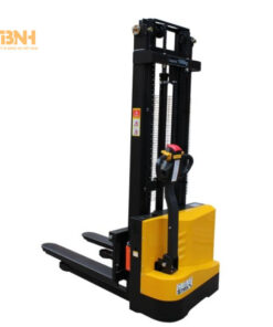Xe nâng bán tự động 1/1.5/2 tấn 5 Xe nâng giúp việc bốc xếp hàng hóa dễ dàng và an toàn