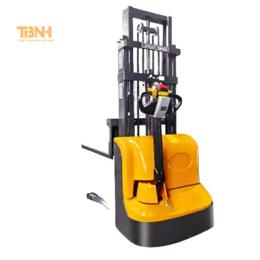 Khung xe và càng xe nâng điện bán tự động tay cao 3.5 m được làm từ thép cao cấp