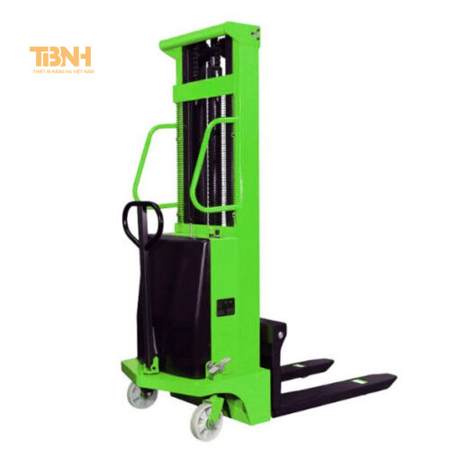 Xe nâng điện bán tự động tay cao 4 m NTK-BTD4M