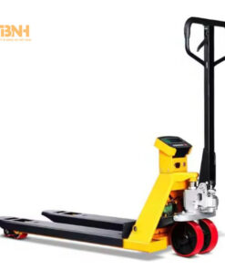 Xe nâng tay có cân NTK-XNTGC 8 Bánh xe được thiết kế bằng vật liệu chắc chắn giúp di chuyển linh hoạt