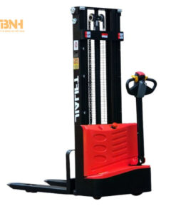 Tay điều khiển xe nâng điện cao mini 1000kg giúp điều khiển hướng lái và kích nâng xe