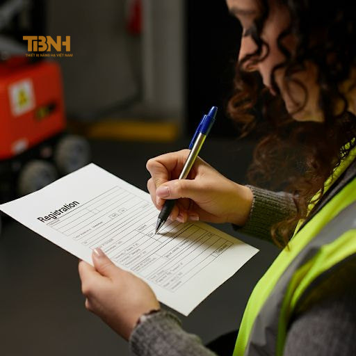 Thủ tục nhập khẩu xe nâng người dạng cắt kéo bạn cần biết Nộp hồ sơ đăng kiểm