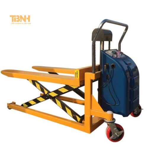 So sánh xe nâng mặt bàn bán tự động 1000-2200kg với xe nâng tay điện