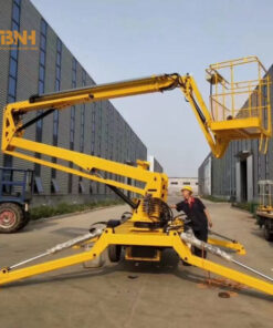 Xe nâng người boom lift gắn trên rơ moóc 11.2 đến 22m 5 Phần thân xe nâng người boom lift gắn trên rơ moóc 11.2 đến 22m
