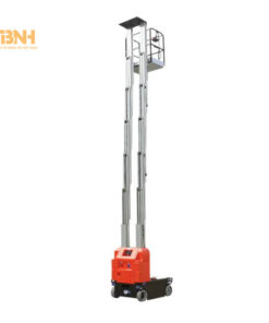 Xe nâng người cột buồm đôi tự hành 9.5-11m 6 Hệ thống phanh, còi giúp đảm bảo an toàn tuyệt đối