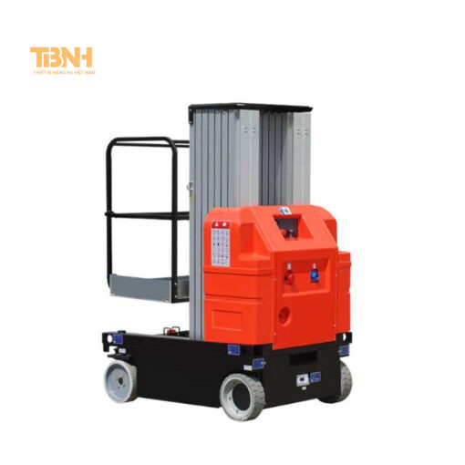 Xe nâng người cột buồm đôi tự hành 9.5-11m cho phép tiếp cận độ cao dễ dàng