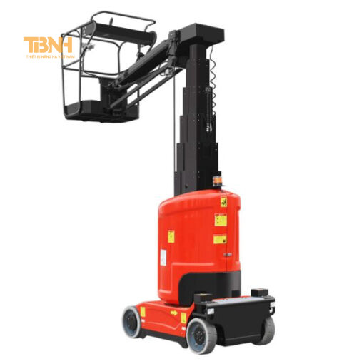 Xe nâng người cột nâng thẳng đứng có Jib 10 đến 12m