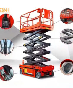 Xe nâng người tự hành cắt kéo mini 3 đến 10m 4 Hệ thống điện xe nâng người tự hành cắt kéo mini 3 đến 10m