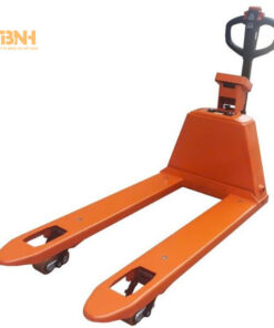 Xe nâng tay điện có cân giúp cân dễ dàng trong quá trình nâng hạ