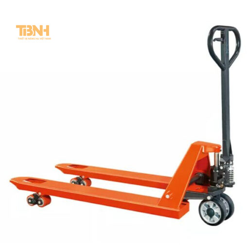 Xe nâng tay thấp 3 tấn bánh PU/RU/Nylon với khung xe được thiết kế cứng cáp và chịu tải lớn