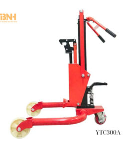 Xe nâng thùng phuy di chuyển kiểu chữ C tải 300KG