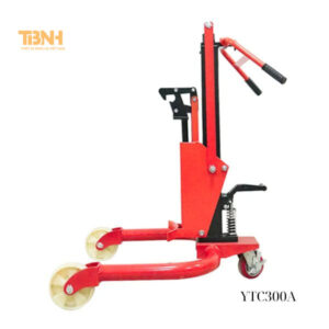 Xe nâng thùng phuy di chuyển kiểu chữ C tải 300KG
