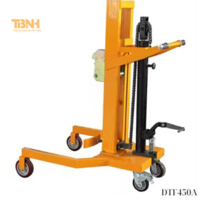 Xe nâng thùng phuy di chuyển tải 450KG kiểu chữ A