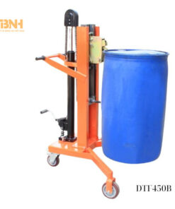 Sử dụng xe nâng thùng phuy di chuyển tải 450KG kiểu chữ A giúp tiết kiệm chi phí và công sức