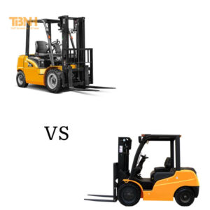 So sánh xe nâng điện và xe nâng dầu