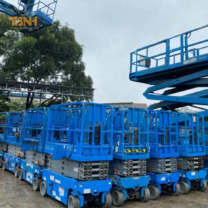 Ứng dụng xe nâng người cắt kéo