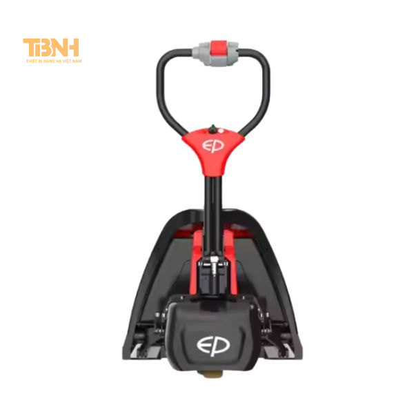 Xe nâng tay thấp điện 1,5 tấn 9 Xe nâng tay thấp điện không thải khí độc, phù hợp với kho dược phẩm, thực phẩm