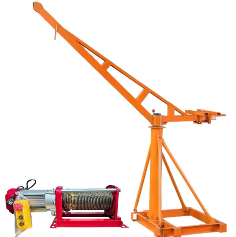 So Sánh Cẩu Mini Với Xe Cần Cẩu Lớn 3 Cẩu mini là thiết bị nâng hạ nhỏ gọn, tải trọng từ 1-5 tấn