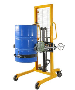 Xe nâng quay đổ phuy tay cao 350kg 7 Xe nâng quay đổ thùng phuy tay cao 350kg