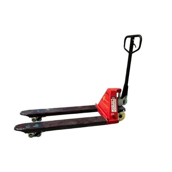 Xe nâng tay gắn cân điện tử là sự kết hợp hoàn hảo giữa xe nâng pallet và hệ thống cân điện