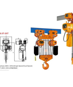 Con rùa chạy điện lắp tời HHB (0.5-25 tấn)