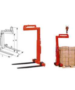 Móc cẩu pallet tải trọng 1 - 5 tấn có tính năng cân bằng tốt