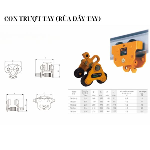 Pa lăng xích điện trần thấp HHB (0.5-10 tấn) 2 pa lang xich dien tran thap hhb 2 thietbinanghavn
