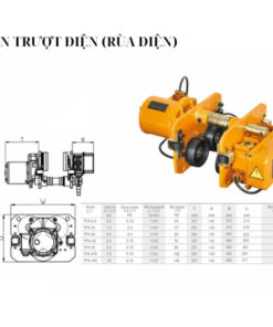 Pa lăng xích điện trần thấp HHB (0.5-10 tấn) 5 pa lang xich dien tran thap hhb 3 thietbinanghavn