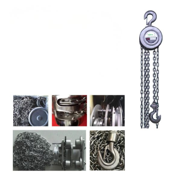 Pa lăng xích kéo tay bằng thép không gỉ HSZS (0.5-11 tấn) 4 Pa lăng xích kéo tay bằng thép không gỉ HSZS có khả năng chống hóa chất, chống ăn mòn hiệu quả