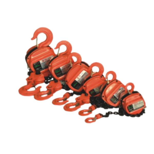 Pa lăng xích kéo tay HS - C (0.5-20 tấn) 6 Pa lăng xích kéo tay HS - C có kích thước nhỏ gọn, trọng lượng nhẹ