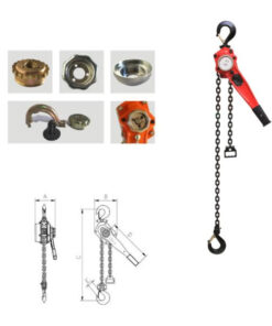 Pa lăng xích lắc tay VA (0.75-9 tấn) 3 Pa lăng xích lắc tay VA có hệ thống cóc kép an toàn tuyệt đối