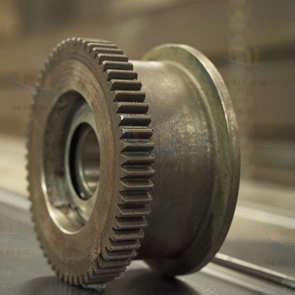 Bánh răng cẩu trục 4 Bánh răng cẩu trục có cấu tạo đồng bộ