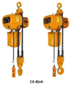 Pa lăng xích điện KOIO 4 Pa lăng xích điện KOIO cố định