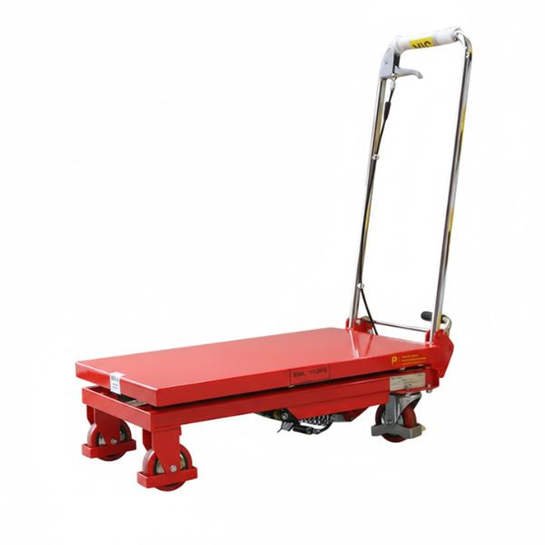 Xe nâng mặt bàn 150kg nâng cao 0.72m 13 Xe nâng mặt bàn có thể dùng làm bàn thao tác hoặc giá đỡ máy móc