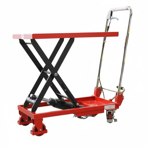 Xe nâng mặt bàn 150kg nâng cao 0.72m 1 xe nang mat ban 150kg nang cao 72cm 55