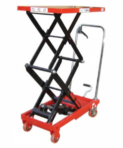 Xe nâng mặt bàn 500kg nâng cao 1.5m có cấu tạo chắc chắn, hệ thống thủy lực mạnh mẽ