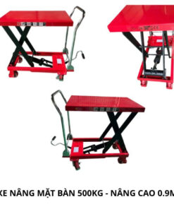 Xe nâng mặt bàn 500kg nâng cao 90cm 17 Thiết Bị Nâng Hạ Việt Nam là địa chỉ cung cấp các dòng xe nâng tay thủy lực hiện đại