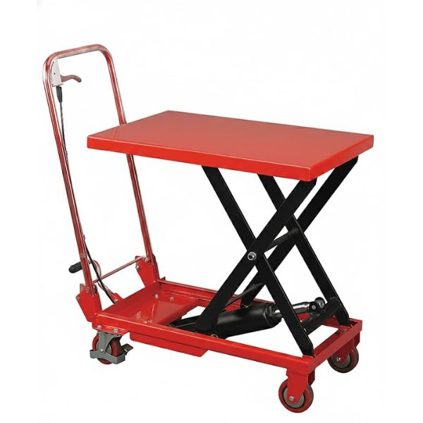 Xe nâng mặt bàn 500kg nâng cao 90cm 18 Hệ thống khung nâng, thủy lực mạnh mẽ của Xe nâng mặt bàn 500kg nâng cao 90cm