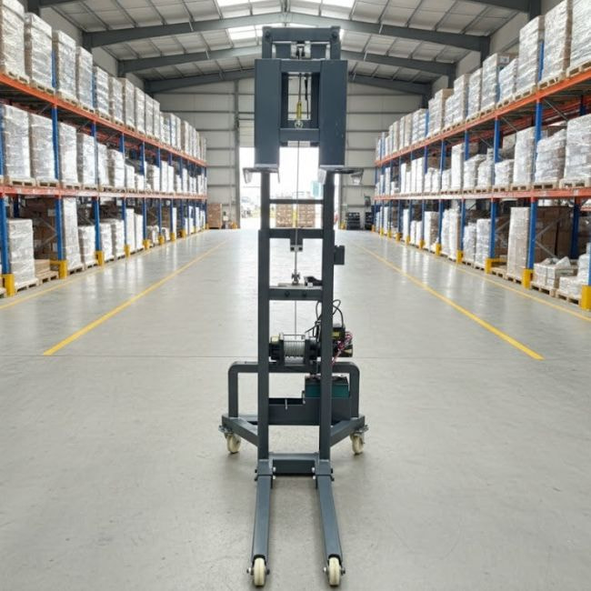 Xe nâng tời điện 300kg cao 1m2 14 Thiết Bị Nâng Hạ Việt Nam cung cấp tời điện chất lượng cao với mức giá tốt tại Hà Nội