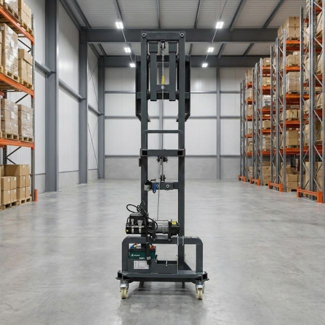 Xe nâng tời điện 300kg cao 1m2 5 xe nang toi dien 300kg cao 1m2 2 thietbinangha