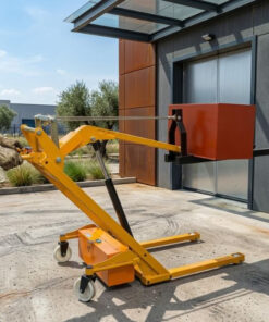 Xe nâng càng cua 500kg được thiết kế hệ thống khung nâng  hình chữ Z 