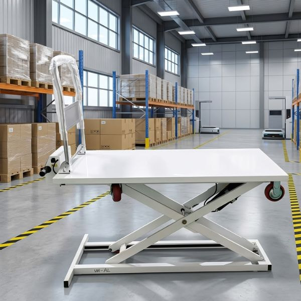 Xe nâng mặt bàn tự leo 10 Thường xuyên kiểm tra pin trước khi làm việc đảm bảo xe hoạt động hiệu quả