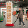 Xe nâng thùng nhựa 