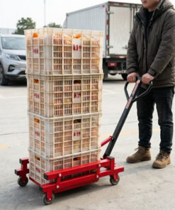 Thiết Bị Nâng Hạ Việt Nam là địa chỉ cung cấp xe chuyển thùng nhựa chất lượng