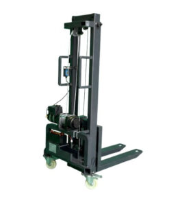 Dòng xe nâng tời điện 300kg cao 1m6 còn có tên gọi khác là xe nâng loa